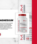 Metabolic Nutrition Magnesium, 650Mg Per Serving, Non-Gmo, Vegan, Gluten , 90 Capsules