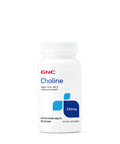 Gnc Choline 250Mg Supports Brain Liver And Cardiovascular Health Vegetarian 100 Tablets
