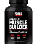 Force Factor Anabolic Muscle Builder Muscle Building Support Supplements For Men Supports Muscle Strength And Recovery Reduces Fatigue With Aideveloped Peptistrong 150 Capsules