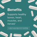 Webber Naturals Magnesium Citrate Capsules 300 mg 250 Count High Absorption Magnesium Supplement Supports Bones Teeth Muscle and Heart Function Gluten and Dairy Free