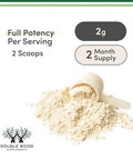 Double Wood Supplements Bovine Colostrum Powder For Women And Men For Gut Health 120 Grams