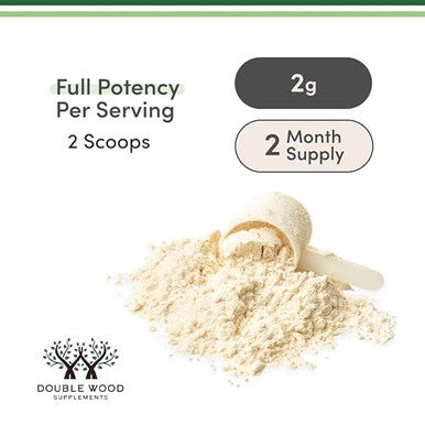 Double Wood Supplements Bovine Colostrum Powder For Women And Men For Gut Health 120 Grams