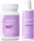 Premom Inositol Plus 2000mg MyoInositol and 50mg DChiro Inositol Personal Fertility Lubricant for Conception 4oz Ovarian and Reproductive Health