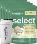 Pescience Select Vegan Protein Powder Plant Based Protein Powder Amazing Taste Smooth Texture Pea And Brown Rice Blend Dairy Lactose Gluten â€“ 5 Flavor Variety Pack 25 Servings