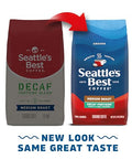 Seattle's Best Coffee Decaf Portside Blend Medium Roast Ground Coffee | 12 Ounce Bags (Pack of 6)