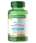 Nature's Bounty Magnesium LThreonate Advanced Magnesium Supplement with Vitamin C Vitamin D3 and Vitamin B6 Supports Brain Health Energy Nerve and Immune Support Supplement 90 Capsules