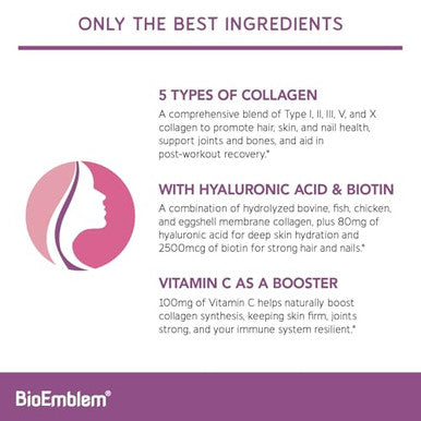 Bioemblem Beauty Collagen 30 Servings