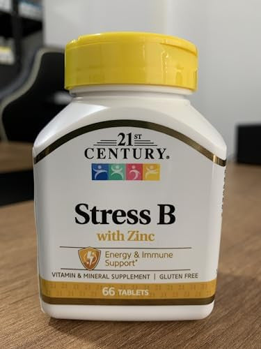 21St Century Stress B With Zinc Tablets 66 Count (Pack Of 3)