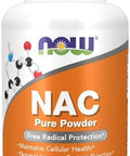 Now Supplements Nac (Nacetyl Cysteine) 600 Mg Pure Powder Radical Protection Cellular Health Immune System Function 4Ounce (113 G)