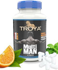 Multivitamin For Men - Daily Mens Multivitamins Supplement. Mens Vitamins A, C, D, B1, B2,B3,B5, B6 & B12, Zinc & More.