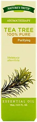 Nature's Truth Aromatherapy 100% Pure Essential Oil, Tea Tree, 0.5 Fl Oz