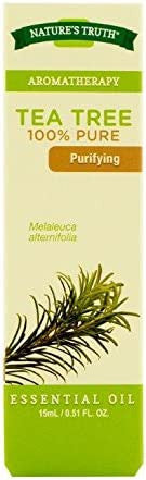 Nature's Truth Aromatherapy 100% Pure Essential Oil, Tea Tree, 0.5 Fl Oz