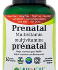 Greeniche Prenatal - Multivitamin Formula for Mothers - Equipped With Essential Nutrition For Children - 60 Tablets