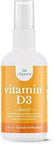 nbpure Organic Vitamin D3 Spray High Potency Liquid 1000IU Per Serving for Women Men Kids Cholecalciferol 'Sunshine' Supplement EasytoUse Family Friendly OnTheGo Travel