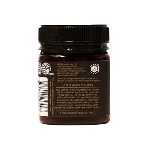 Taylor Pass Honey Co Manuka Honey UMF 15+ MGO 514+ | Monofloral New Zealand Honey | Premium, Sustainable, Non-GMO, Halal, UMF Certified | BPA-Free Jar | 8.83 oz