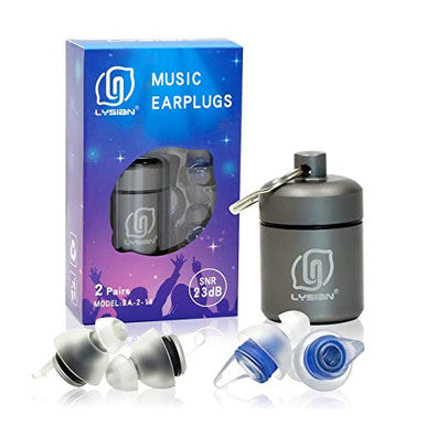 Lysian Foam Ear Plugs 60 Pairs And Concerts Ear Plugs 2 Pairs By Lysian