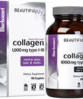 Bluebonnet Nutrition Beautiful Ally Collagen Caplets Hydrolyzed Collagen From Grass Fed Cows Collagen Peptides Type 1 & 3 Non Gmo Gluten Soy Milk 90 Caplets 90 Day Supply
