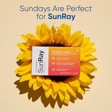 Immunotec Sunray Calcifediol Vitamin D Supplement | Fast-Acting Once-Weekly Vitamin D | High Bioavailability 25-Hydroxyvitamin D | Immune Mood Bone & Muscle Support 7 Capsules