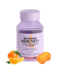 Lemme Immunity Postbiotic Gummies With Vitamin C Vitamin D (2000 Iu) Zinc 10 Billion Postbiotic Cells Astragalus For Immune Support - Vegetarian Gluten Free Sweet Orange (60 Count)