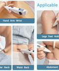 Leawell Electronic Acupuncture Pen Meridian Acupoints Finder Electric Acupressure Point Muscle Massage Pulse Therapy Tool For Pain Relief Rechargeable