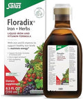 Floradix By Salus Magnesium (16.9 Oz) and Iron and Herbs (8.5 Oz) Bundle Magnesium For Bone Support Digestive Health and More Iron Supplement For Healthy Energy Support