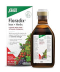 Floradix By Salus Magnesium (16.9 Oz) & Iron & Herbs (8.5 Oz) Bundle - Magnesium For Bone Support Digestive Health & More - Iron Supplement For Healthy Energy Support