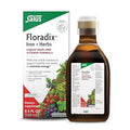 Floradix By Salus Magnesium (16.9 Oz) & Iron & Herbs (8.5 Oz) Bundle - Magnesium For Bone Support Digestive Health & More - Iron Supplement For Healthy Energy Support