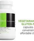 Davinci Labs Candidaway Digestive Gut Health Support Immune System Support With Digestive Enzymes Calcium Magnesium & More 90 Vegetarian Capsules (30 Servings)