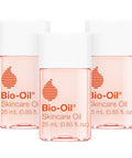 Bio-Oil Skincare Body Oil Serum For Scars And Stretch Marks Face And Body Moisturizer With Vitamin E & A For Sensitive Dry Skin Dermatologist Recommended Travel Size .85 Oz Pack Of 3