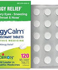 Boiron Allergy Relief Bundle With Allergycalm Tablets (120 Count) And Histaminum Hydrochloricum 30C Pellets (Pack Of 3 Total 240)