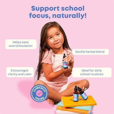 Joyspring Genius Drops Attention And Focus Supplement For Kids And Saffron