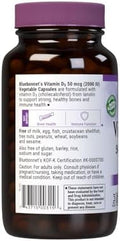 Bluebonnet Nutrition Vitamin D3 2000 Iu Vegetable Capsule Aid In Muscle And Skeletal Growth Cholecalciferol From Lanolin D3 Non Gmo Gluten Soy Milk Kosher 180 Vegetable Capsule
