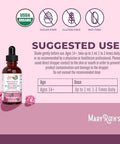 Maryruth's Organics Usda Organic Women's Wellness Liquid Herbal Supplements