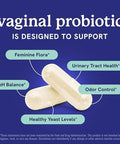 Smnutrition Vaginal Probiotic & Slippery Elm Bark Comprehensive Vaginal Health Bundle With Womens Probiotic (30 Servings) And Moisture Support Complex (30 Servings)