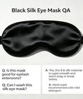 Innoflyx 100 6A Mulberry Silk Sleep Mask For Women & Men Soft Breathable Eye Mask For Sleep Blackout Design For Migraine Relief & Puffy Eyes Perfect For Travel Office Airplane Eye Care