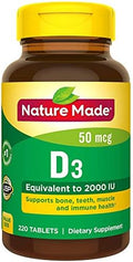 Nature Made D3 2000 Iu 220 Tablets