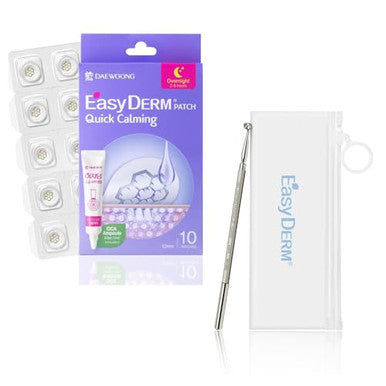 Dweasyderm Easyderm Quick Calming Magnesium Patches And Acne Treatment Tool 2-In-1 Pimple Popper
