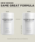 Codeage Biotin Marine Collagen Peptides - Wild-Caught Marine Collagen Types I & Iii Biotin Vitamins C & E Hyaluronic Acid Amino Acids Fruit And Herb Blend Non-Gmo 120 Capsules