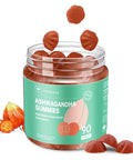 Afxmate Ashwagandha Gummies For Women & Men Sugar Free | Chewable Vegan Calm Mood & Stress Support Supplement With Vitamin D & Magnesium Glycinate 90 Count