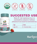 Maryruth's Organic Menopause Gummies By Maryruth's 30 Servings