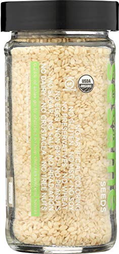 SPICELY Organic Sesame Seeds White 2.4 OZ