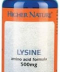(2 Pack) - Higher Nature - Lysine 500mg | 90's | 2 Pack Bundle