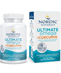 Nordic Naturals Omega Curcumin Lemon - 60 Soft Gels - 1200 Mg Omega-3 400 Mg Optimized Curcumin - Combats Cellular Stress - Non-Gmo 30 Servings