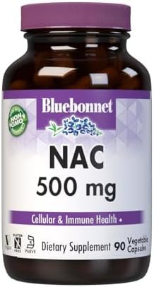 Bluebonnnet Nac 500 Mg Vitamin Capsules 90 Count