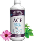 Buried Treasure Acf Advanced Immune Support 16 Oz 16 Servings With Elderberry Ecea And Herbal Blend For Immunity Support