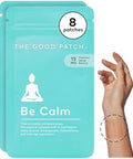 The Good Patch Be Calm Patch With Hemp Unwind + Decompress Natural Patch With Hemp Extract Ashwagandha Root Passionflower Plant Powered Wearable Wellness Sustained Release (16 Total Patches)