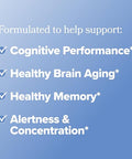 O Positiv Meno Brain Health Memory Support Capsules Daily Support For Cognitive Performance Concentration & Healthy Brain Aging With Phosphatidylserine Creatine Sage Leaf & Huperzine A 30 Servings