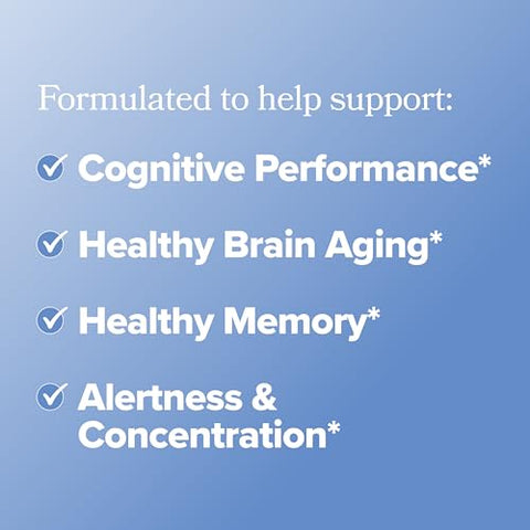 O Positiv Meno Brain Health Memory Support Capsules Daily Support For Cognitive Performance Concentration & Healthy Brain Aging With Phosphatidylserine Creatine Sage Leaf & Huperzine A 30 Servings
