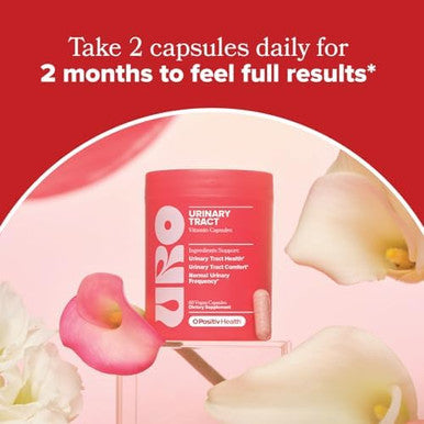 O Positiv URO Urinary Tract Health Supplement with Pacran Cranberry