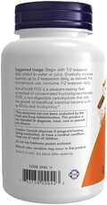 Now Foods Supplements Nutraflora Fos (Fructooligosaccharides) Pure Powder Prebiotic Fiber 4Ounce